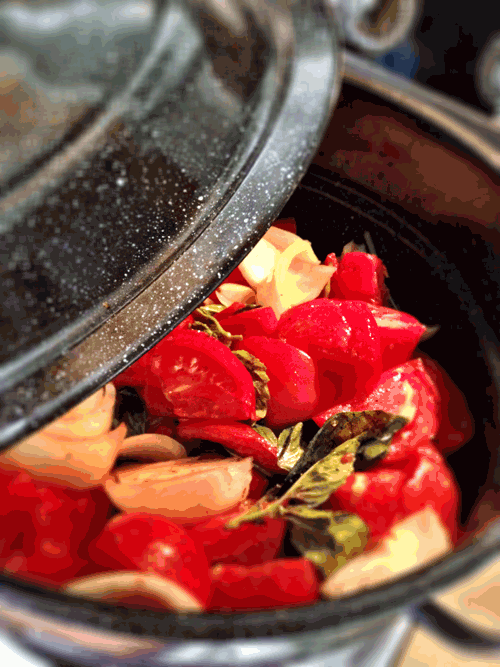 Canning tomatoes in the instant online pot